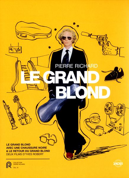 Dvd Le Grand Blond Avec Une Chaussure Noire + Le Retour Du Grand Blond Dvd Zone 2