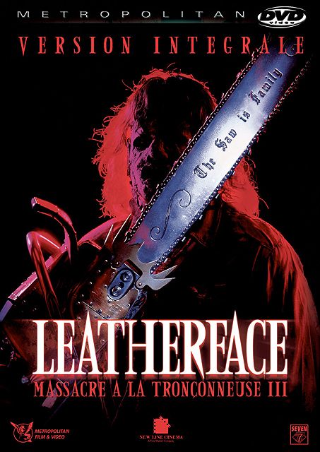 Dvd Leatherface : Massacre À La Tronçonneuse III - Version Intégrale Dvd Zone 2