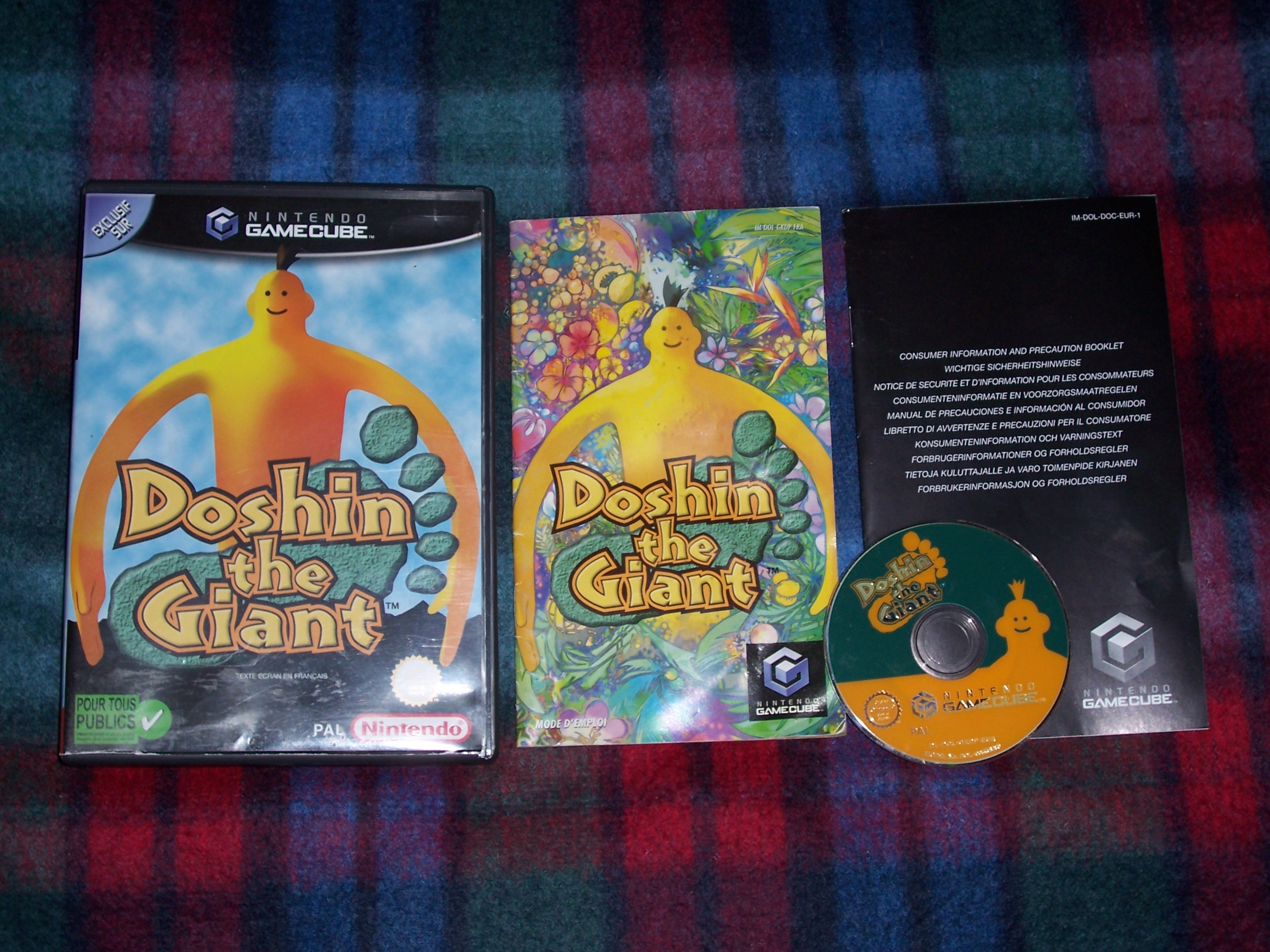 Jeux Vidéo Doshin The Giant Game Cube