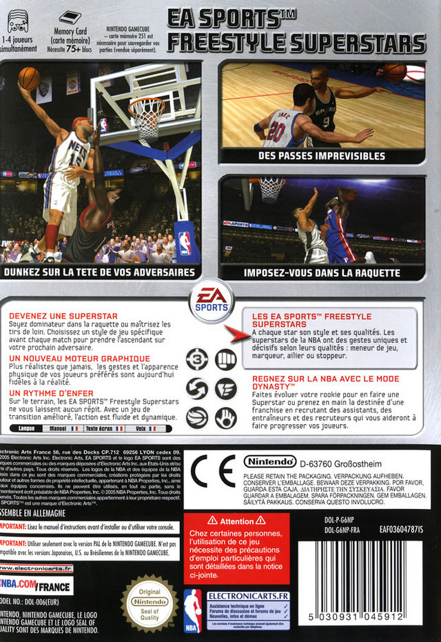 Jeux Vidéo NBA Live 06 Game Cube d'occasion