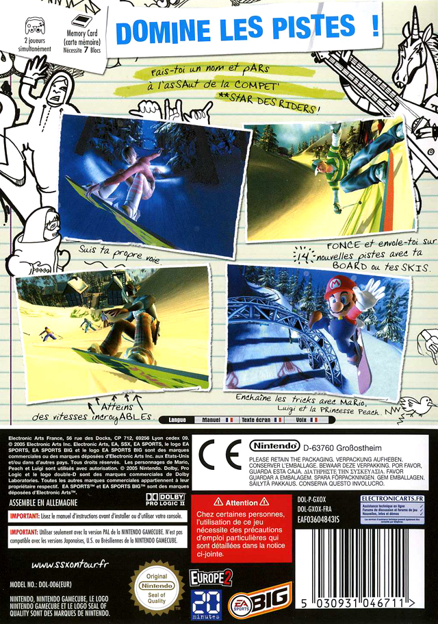 Ssx On Tour Game Cube