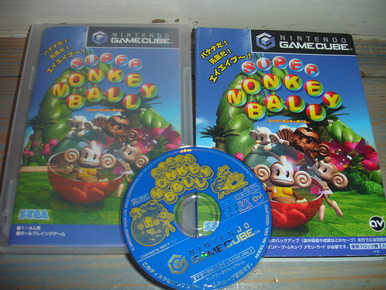 Jeux Vidéo Super Monkey Ball Game Cube