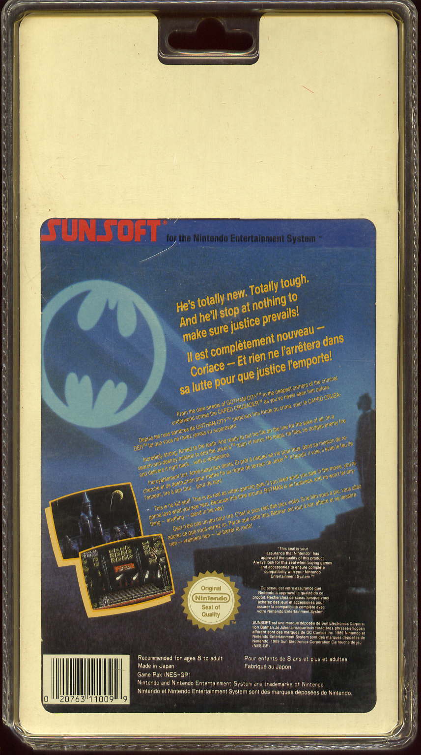 Jeux Vidéo Batman Nes/Famicom