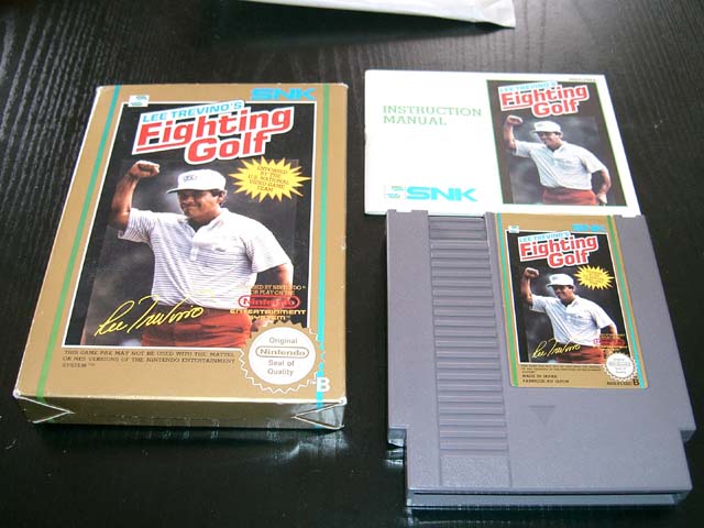 Jeux Vidéo Lee Trevino'S Fighting Golf Nes/Famicom
