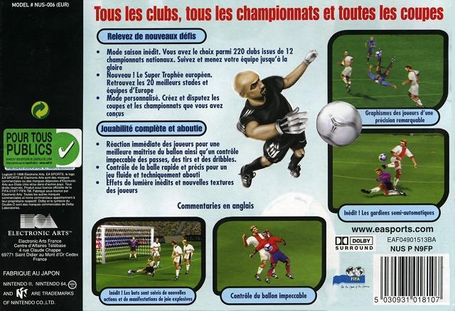 Fifa 99 Nintendo 64
