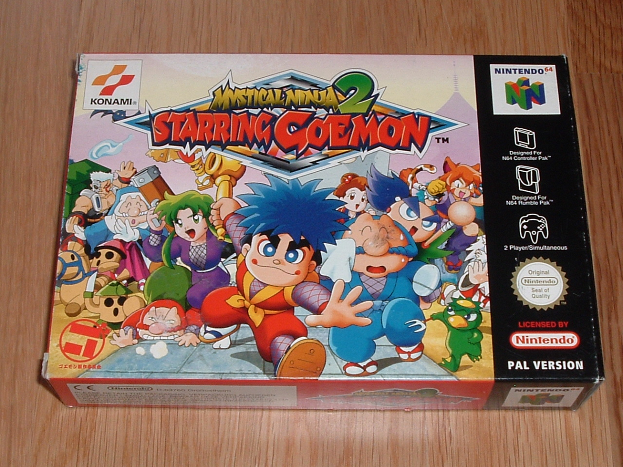 Jeux Vidéo Mystical Ninja 2 Starring Goemon Nintendo 64