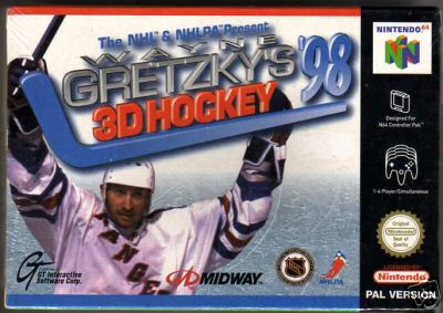 Jeux Vidéo Nhlpa And Nhl Present Wayne Gretzky'S 3D Hockey Nintendo 64