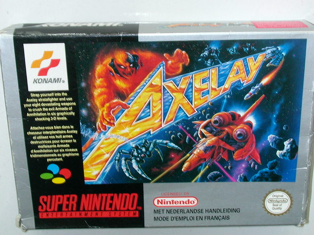 Jeux Vidéo Axelay Super Nintendo