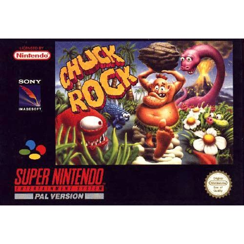 Jeux Vidéo Chuck Rock Super Nintendo