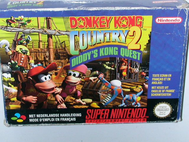 Jeux Vidéo Donkey Kong Country 2 Diddy Kong'S Quest Super Nintendo