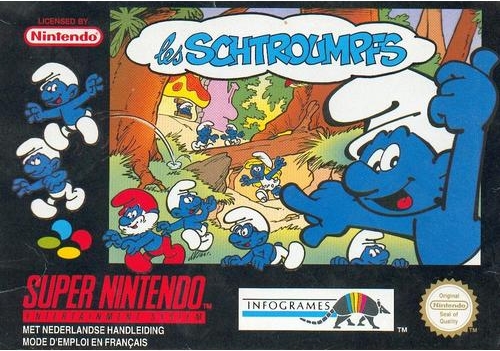 Jeux Vidéo Les Schtroumpfs Super Nintendo