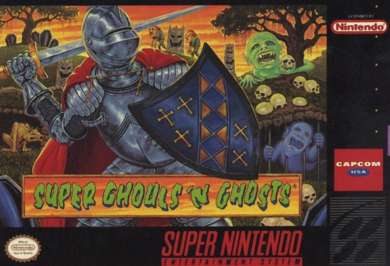 Jeux Vidéo Super Ghouls 'N Ghosts Super Nintendo