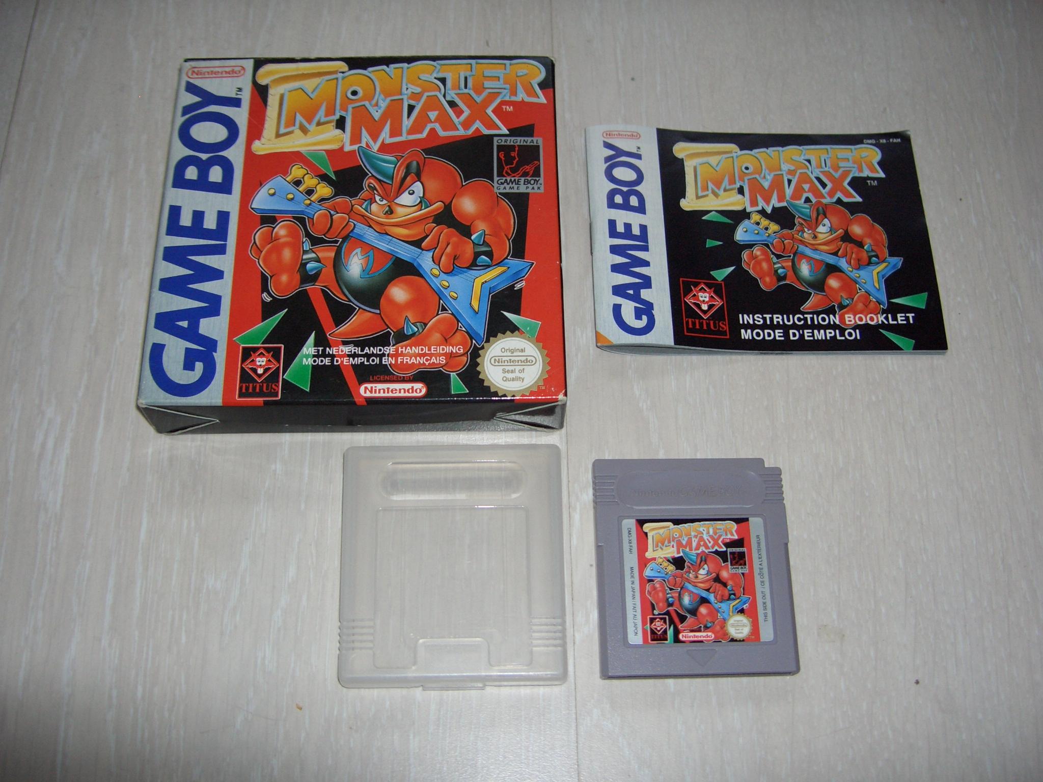 Jeux Vidéo Monster Max Game Boy