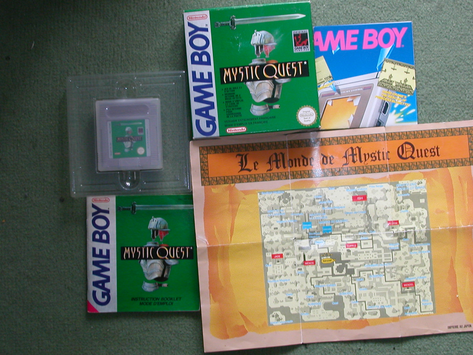 Jeux Vidéo Mystic Quest Game Boy