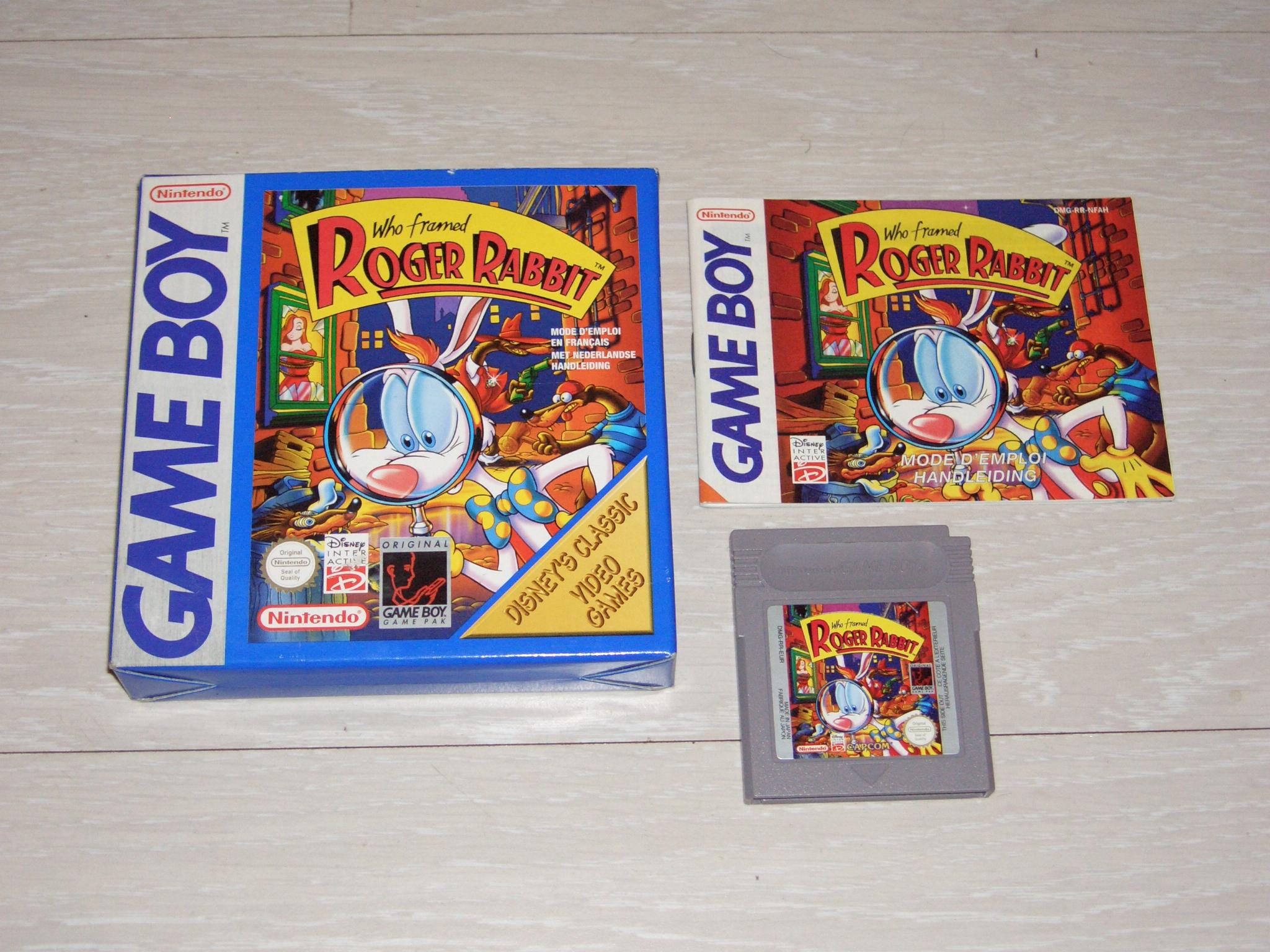 Jeux Vidéo Who Framed Roger Rabbit Game Boy d'occasion