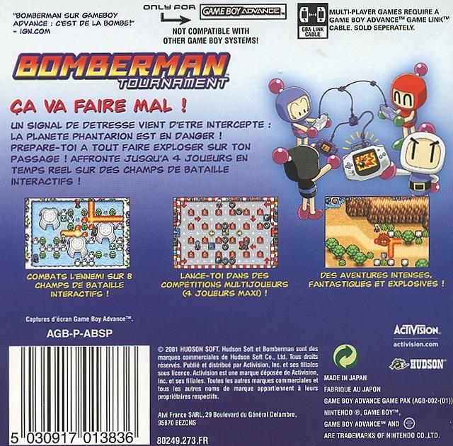 Bomberman Tournament Game Boy Advance