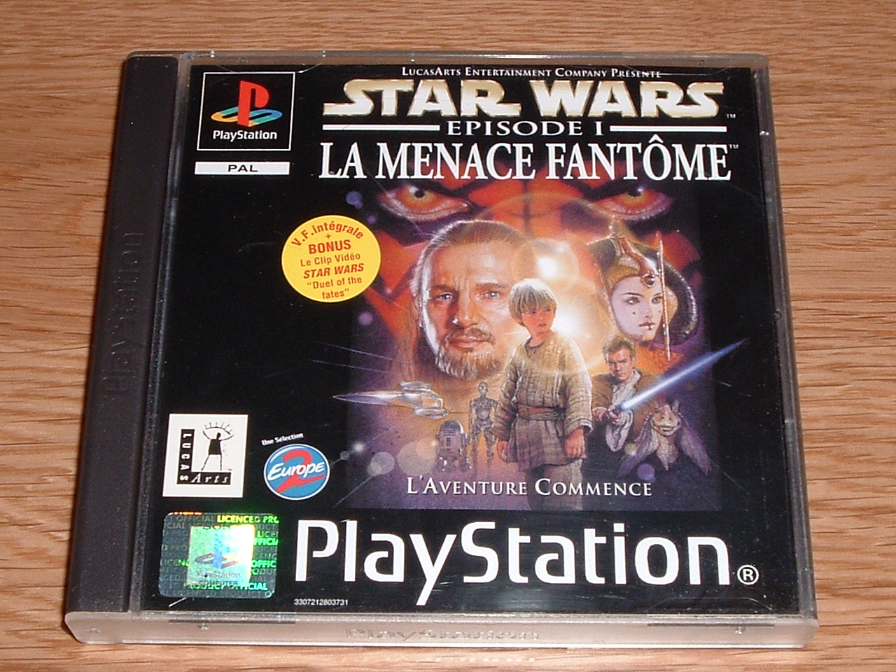 Jeux Vidéo Star Wars Episode I La Menace Fantome PlayStation 1 (PS1)