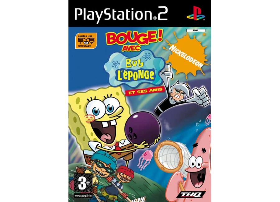 Bob L’éponge Et Ses Amis Sur PS2 – Jeu PAL Complet