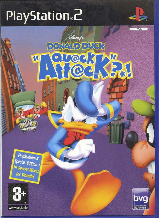 Jeux Vidéo Donald Duck Quack Attack Platinum PlayStation 2 (PS2)