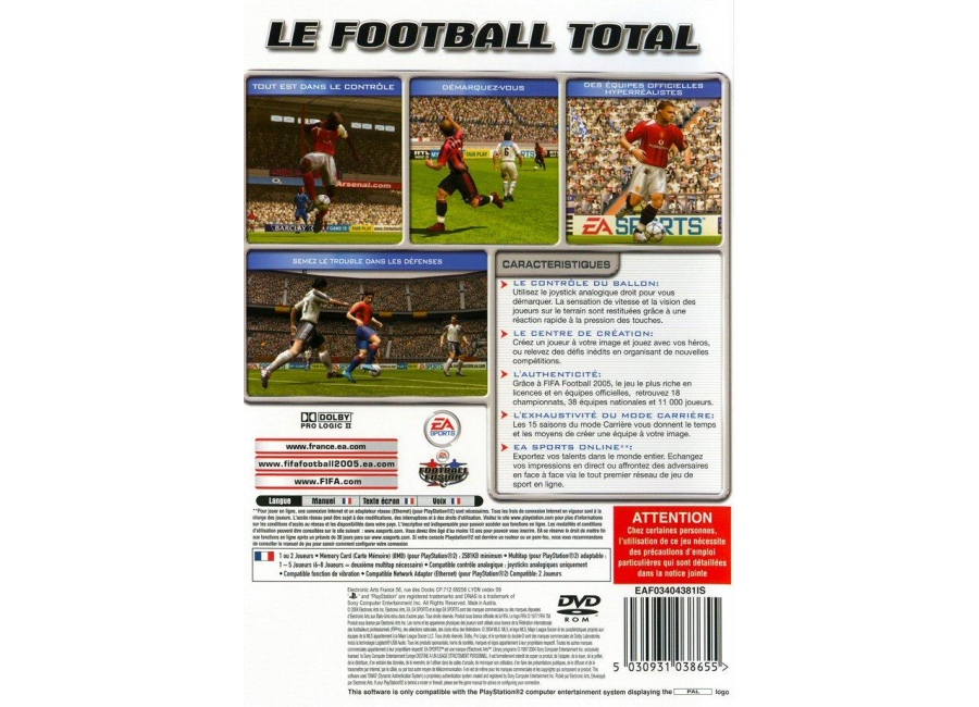fifa 2005 cover