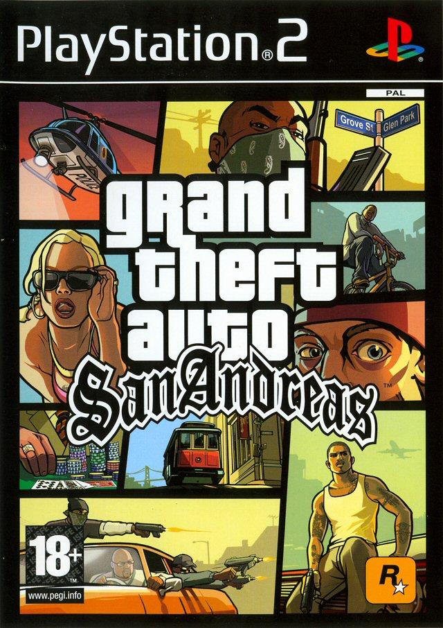 Jeux Vidéo Grand Theft Auto San Andreas PlayStation 2 (PS2)