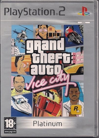 Jeux Vidéo Grand Theft Auto Vice City (Platinum) PlayStation 2 (PS2)
