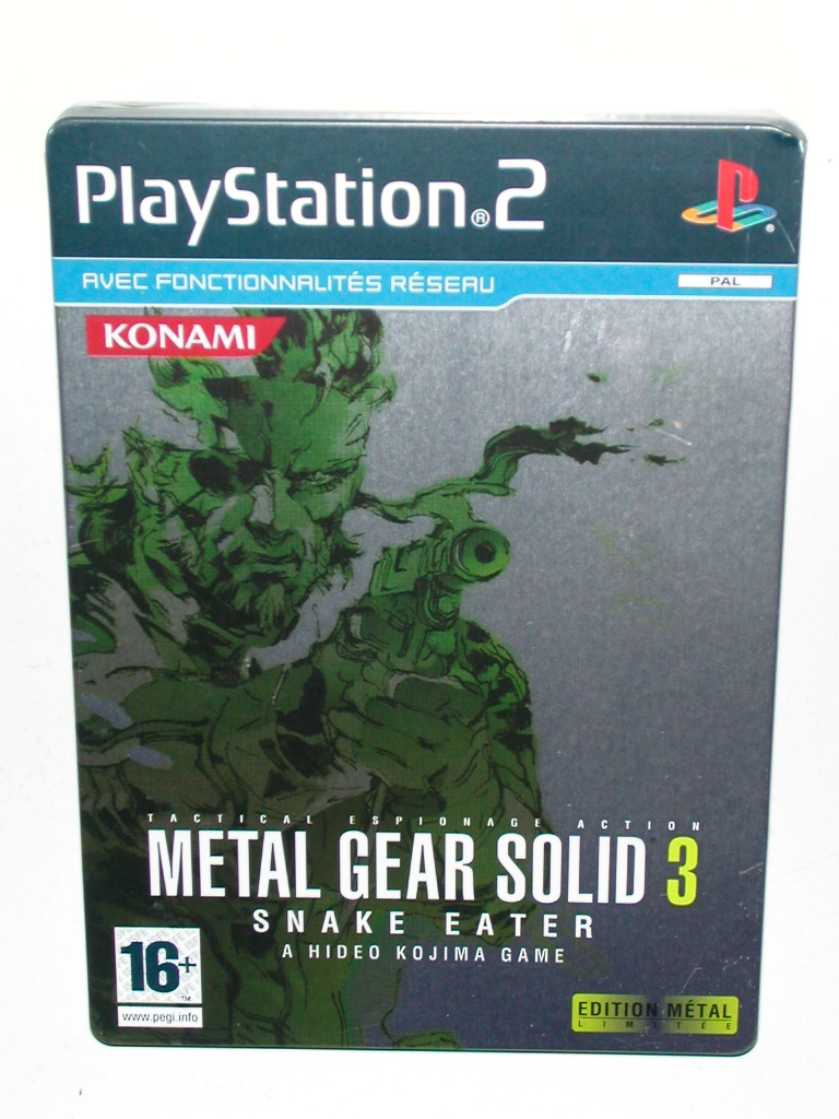 Jeux Vidéo Metal Gear Solid 3 Snake Eater (Metal Version) PlayStation 2 (PS2)