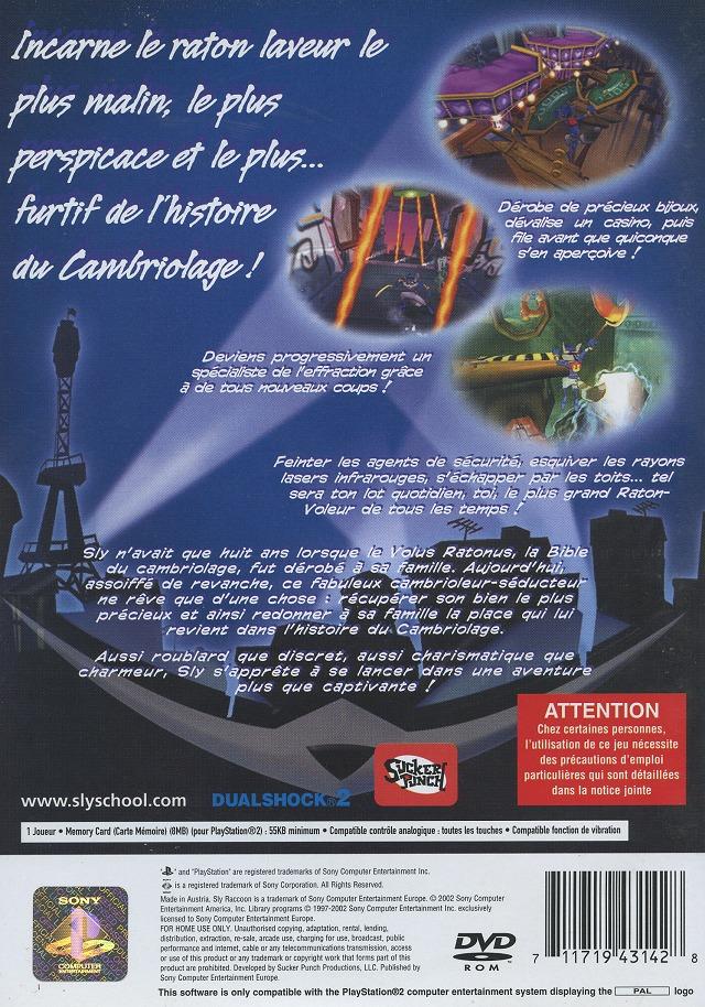 Jeux Vidéo Sly Raccoon PlayStation 2 (PS2)