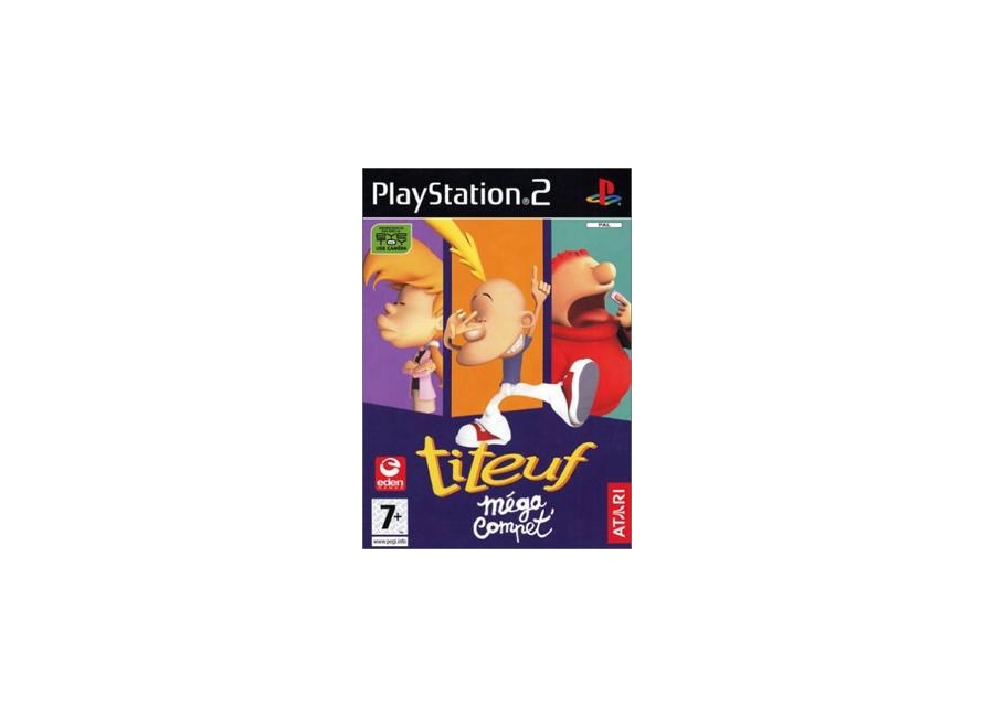 Titeuf Ze Gag + Méga Compet' - 2 Jeux En 1 Sur GBA (PAL, Complet, Très Bon état)