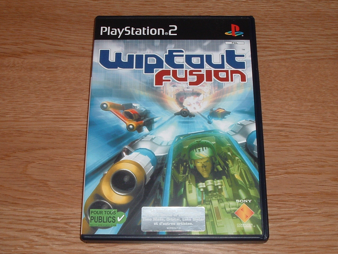 Jeux Vidéo Wipeout Fusion PlayStation 2 (PS2)