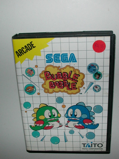 Jeux Vidéo Bubble Bobble Master System