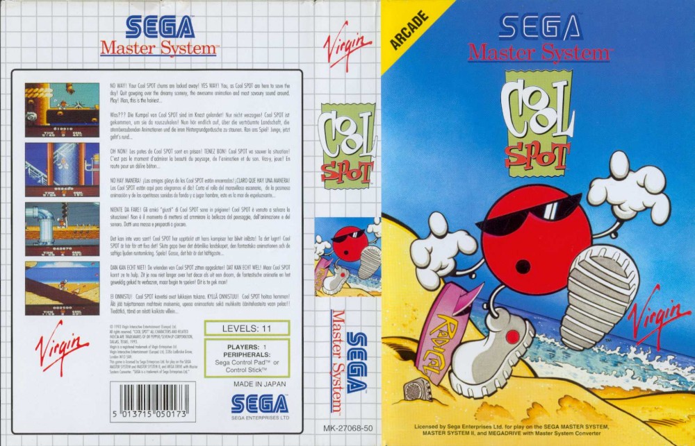 Jeux Vidéo Cool Spot Master System
