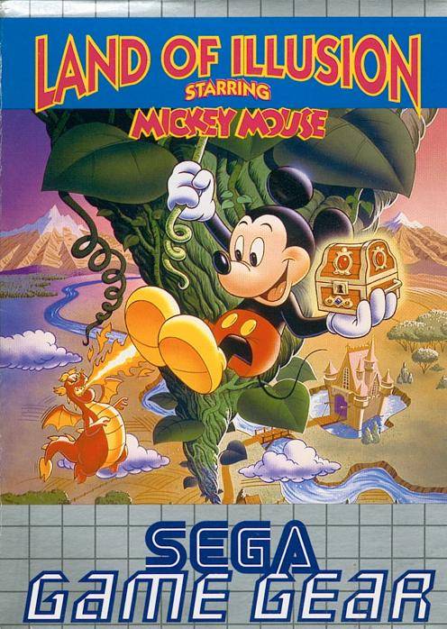 Jeux Vidéo Mickey Land Of Illusion Game Gear