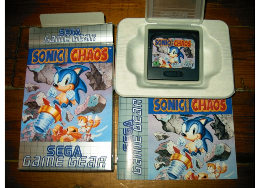 Sega GAME GEAR Jeu Vidéo sans Boîte SONIC THE HEDGEHOG 🦔 loose Gamegear