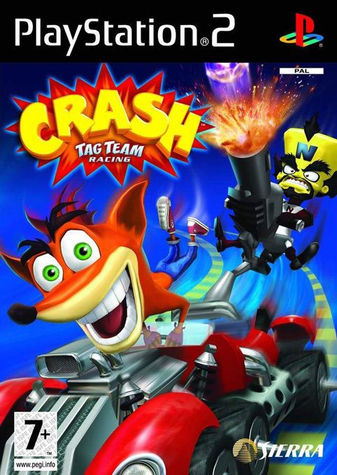 Jeux Vidéo Crash Tag Team Racing Platinum PlayStation 2 (PS2)