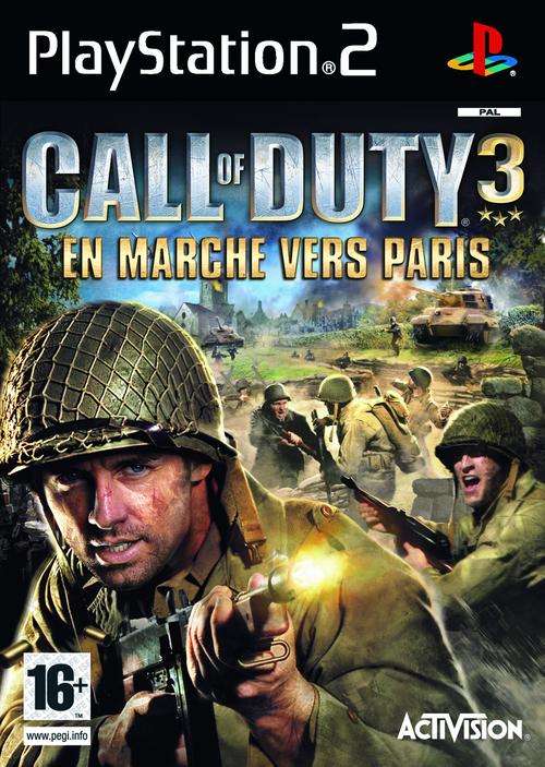 Jeux Vidéo Call Of Duty 3 En Marche Vers Paris PlayStation 2 (PS2)