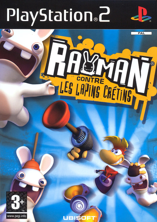 Jeux Vidéo Rayman Contre Les Lapins Cretins Platinum PlayStation 2 (PS2)