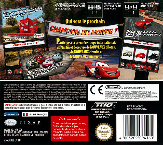 Cars La Coupe Internationale De Martin Ds