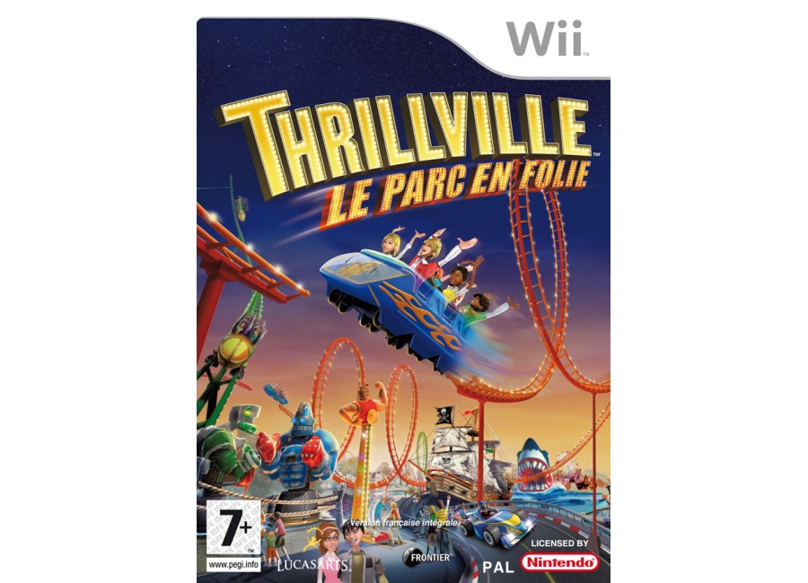 Jeux Vidéo Thrillville Le Parc en Folie Wii d'occasion