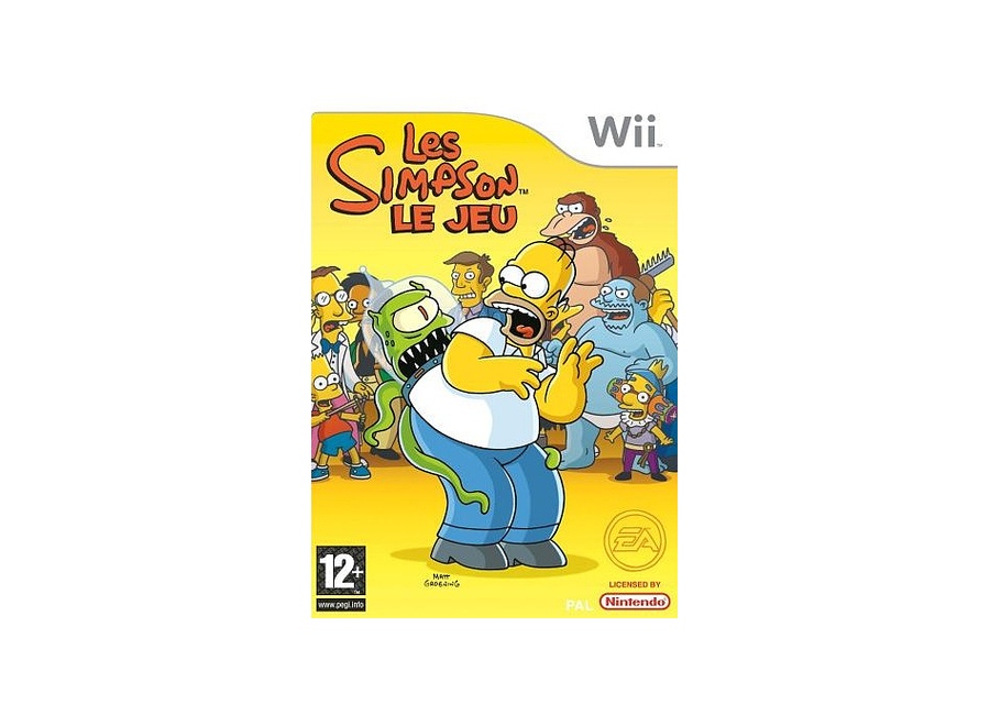 Jeux Vidéo Les Simpsons Le Jeu Wii d