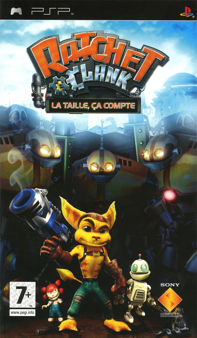Jeux Vidéo Ratchet & Clank La Taille Ça Compte Platinum PlayStation Portable (Psp)