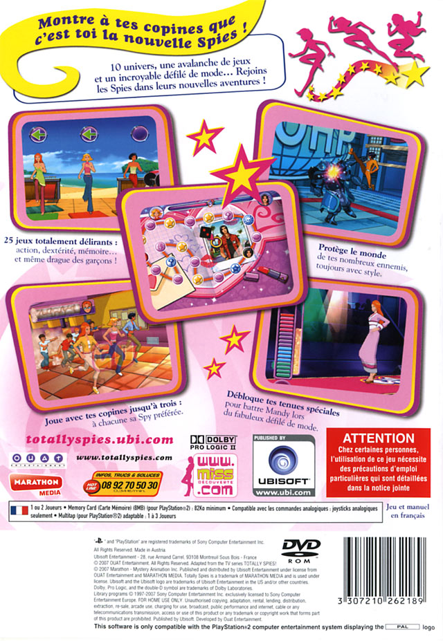 Jeux Vidéo Totally Spies! Totally Party PlayStation 2 (PS2)