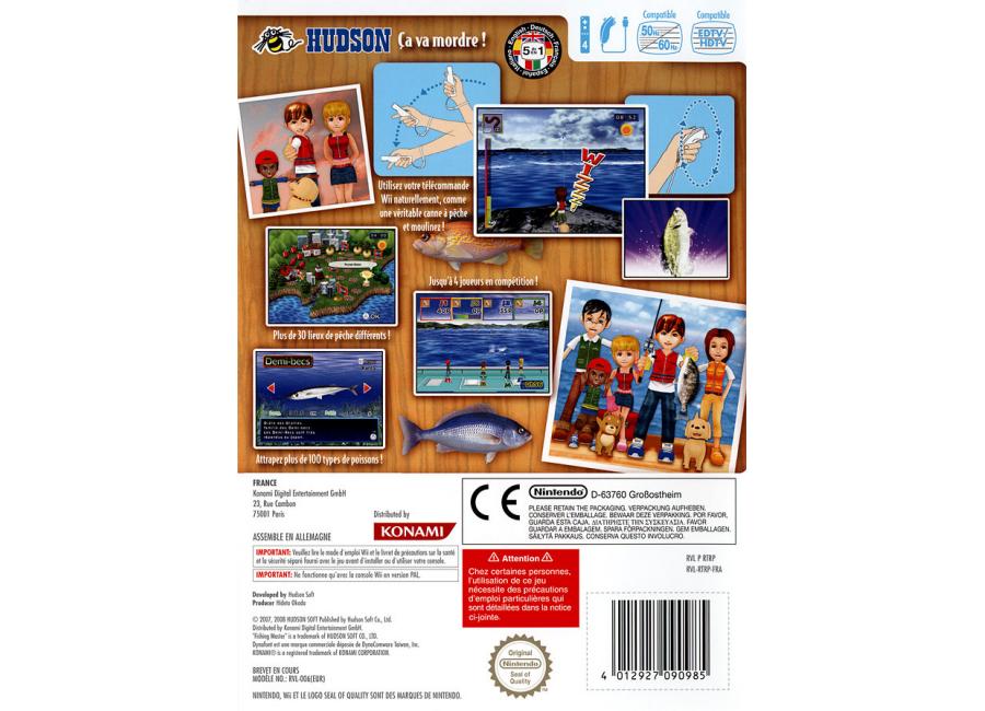 Jeux Video Fishing Master Wii D Occasion