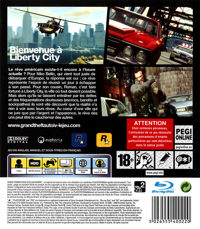 Jeux Vidéo Grand Theft Auto IV Special Edition PlayStation 3 (PS3)