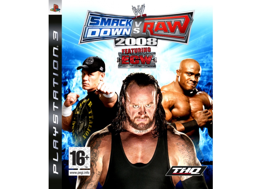 Jeux Vidéo WWE SmackDown! vs. RAW 2008 Platinum PlayStation 3 (PS3) d