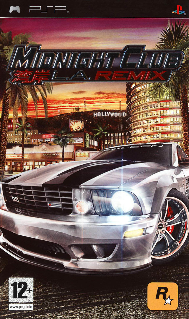 Jeux Vidéo Midnight Club L.A. Remix PlayStation Portable (Psp)