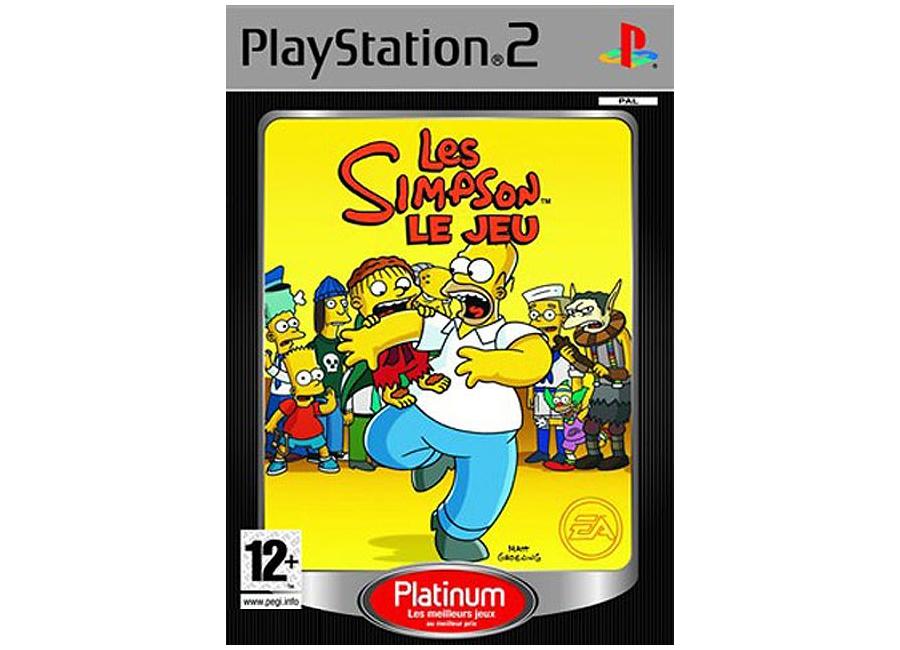 Jeux Vidéo Les Simpsons Le Jeu Platinum PlayStation 2 (PS2) d'occasion
