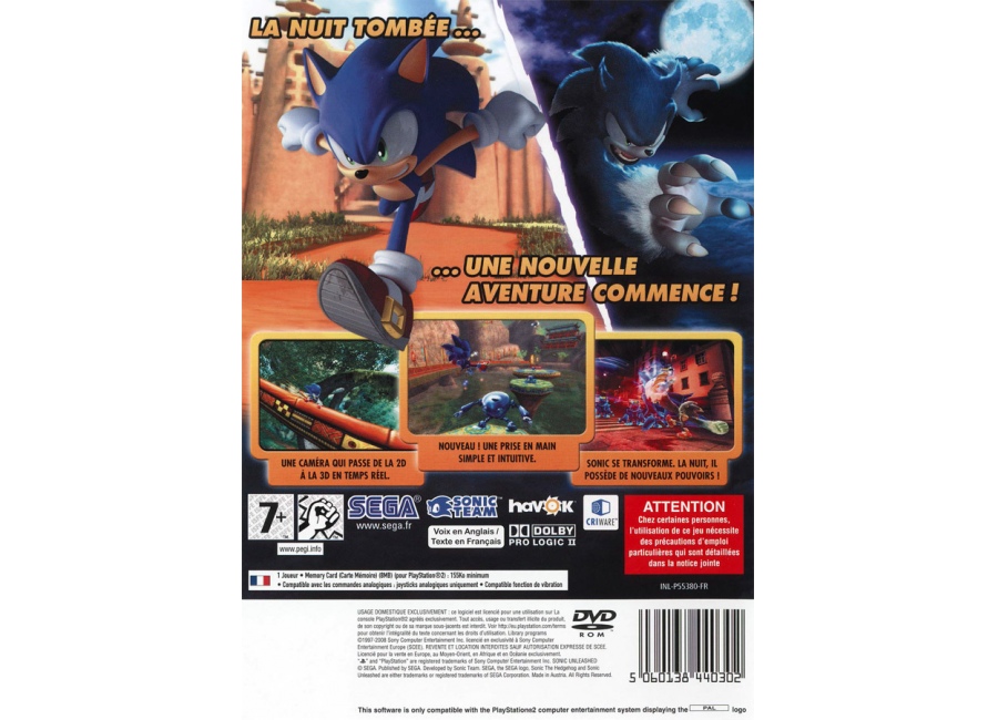 ps2 playstation 2 sonic