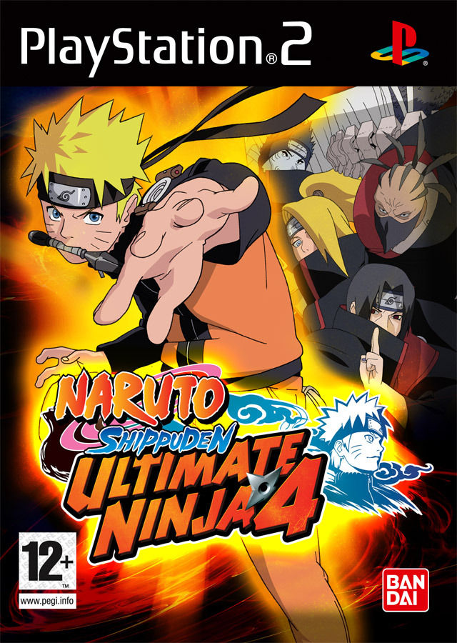 Jeux Vidéo Naruto Shippuden Ultimate Ninja 4 PlayStation 2 (PS2)