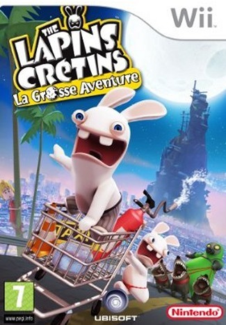Jeux Vidéo The Lapins Crétins La Grosse Aventure Wii